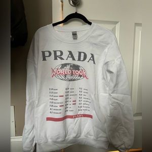 homemade graphic sweatshirt